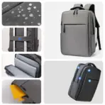 Laptop Backpack 17.3 inch Large Capacity Travelling Backpacks Waterproof Laptop Bag 15.6 17.3 Multi-pockets Men's Backpack - Image 6