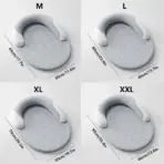 Summer Ice Silk Cooling Dog Bed Oval Breathable Pet Cooling Mat for Small Large Dogs Cats Heat Dissipation Comfortable Nest - Image 6