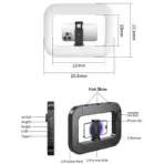 Handheld Ring LED Rechargeable Fill light Portable Mobile Phone Live Broadcast Photography Desktop Rabbit Cage Selfie Light - Image 2