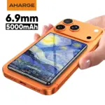 AHARGE 5000mAh Magnetic Power Bank 15W Wireless 20W Wired Charging Thin Card-Sized Slim Portable Powerbank for iPhone 17 16 15