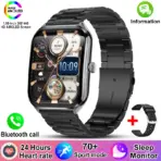 New For OPPO Ultra Thin Smart Watch Men AMOLED HD Screen Always Show Time Heart Rate Bluetooth Call Sports Waterproof Smartwatch - Image 11