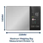 Smart Kitchen Scale Connects to Mobile App for Food Calorie Calculation Fitness Weight Loss Body Management - Image 7