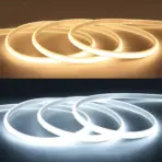 220V Led Strip with ON/OFF Switch Waterproof COB LED Strip 220V Flexible Ribbon for Room Bedroom Kitchen Outdoor Garden Lighting - Image 2