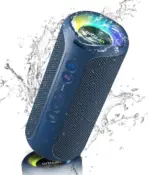 Ortizan X8 Pro Bluetooth Speaker Portable with 40W Stereo Sound,Rich Bass,IPX7 Waterproof, 30H Playtime, Mixed Color Lights,3 EQ - Image 8