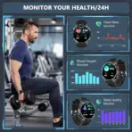 2026 New T-Rex3 Pro 1100mAh Battery Smart Watch GPS path 5ATM Waterproof Sports Run tracker Outdoors Compass Military Smartwatch - Image 4