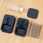 Automatic Cat and Dog Feeder with Drinker - Pet Food Bowl and Drinker Set,Smart Portion Control for Cat and Dog,Without Battery - Image 3