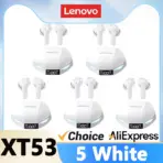 2026 Lenovo XT53 Bluetooth 5.4 Earphones LED Power Display Gaming Headphones Waterproof Anti-sweat GM2 Upgraded Wireless Earbud - Image 9