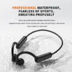 B8 True Bone Conduction Earphones Bluetooth 5.3 Sports Wireless Headphones Ear Hook IPX5 Waterproof Headset for Running Driving - Image 2