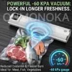 Portable Vacuum Sealer for Food Kitchen Gadgets Degasser Home Appliance Compressor Plastic Bag Sealer Vacuum Packaging Machine - Image 2
