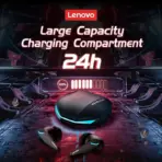 Lenovo GM2 PRO Bluetooth Headset for Game  5.3 Spoit Headset Dual Mode HD Call Noise Reduction Earbuds with Mic Music Earphories - Image 4