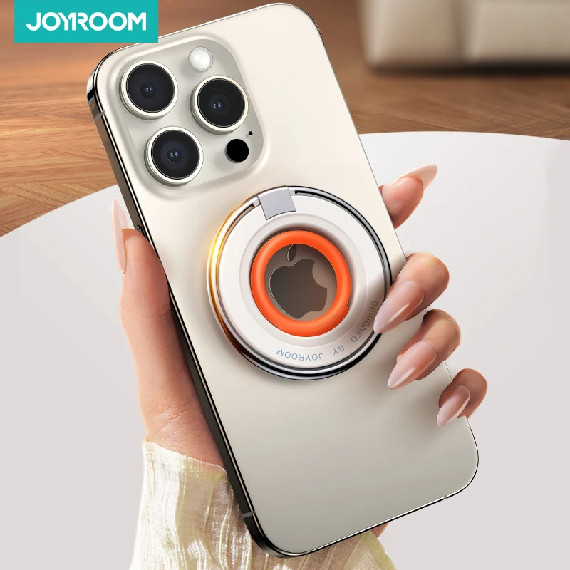 S565d2308ca9b4bce83b8d788d1995461G.webp Joyroom Ring Phone Holder Colorful Magnetic Kickstand Silicone Ring Magnetic Phone Grip Holder Stand For iPhone Samsung Huawei - Image 1