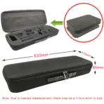 Hard Storage Box DIY Foam Shockproof Customized Travel Bag Zipper Box Case Camera Collection Bag For Outdoor Tool Accessories - Image 3