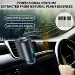 Car Air Purifiers Purifier Humidifier Freshener Essential Diffuser Fragrance Aroma AI Aromatherapy Perfume Oil Ionizer Generator - Image 2