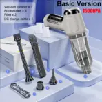 Car Vacuum Cleaner Wireless 95000PA Strong Suction Vacuum Cleaner Portable Handheld Vacuum Cleaner Blower 2in1 for Car Home - Image 12