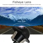 Smartour CCD Fisheye Lens Car Camera  AHD 1080P Rear View Wide Angle Reversing Backup Camera HD Night Vision Auto Parking Assist - Image 5