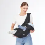 Baby Sling Carrier, 4-in-1 Ergonomic Baby Backpack Carrier, Easily Adjustable Baby Carrier Newborn to Toddler - Image 5