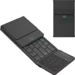 Nillkin Bluetooth 5.0 Foldable Keyboard with Trackpad & Numpad, Full-Size Travel Keyboard for iPad Tablet Laptop PC iOS Android