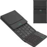 Nillkin Bluetooth 5.0 Foldable Keyboard with Trackpad & Numpad, Full-Size Travel Keyboard for iPad Tablet Laptop PC iOS Android
