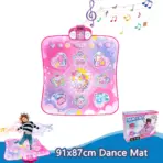 Kids Electronic Dance Mat Dancing Blanket Double Players Mode with 9 Levels Kid Floor Music Blanket Educational Toys Kids Gifts - Image 14