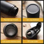 1-15PCS Portable Stainless Steel Bicycle Water Bottle Straight Drinking Outdoors Sports Travel Kettle Metal Water Bottle - Image 5