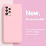 Liquid Silicone Case for Samsung Galaxy A52 A72 A13 A23 A33 A53 A73 A04 A04E A14 A15 A24 A25 A34 A35 A55 A54 A22 A32 5G Cover - Image 10