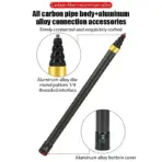 Carbon Fiber Invisible Extended Edition Selfie Stick Stand For Insta360 X3 GO3 Action 4 300CM For DJI GoPro Camera Selfie Sticks - Image 4