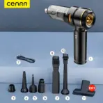 CENRR 998000PA Car Vacuum Cleaner Powerful Portable HandHeld Vacuum Cleaner For Car Wireless Cleaner Robot Car Accessories - Image 8