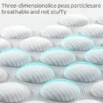 Summer Ice Silk Cooling Dog Bed Oval Breathable Pet Cooling Mat for Small Large Dogs Cats Heat Dissipation Comfortable Nest - Image 5