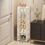 Multiple Layers Shoe Organizer Use At the Door Shoe Rack Organizer Nonwovenfabric Rack Stackable Shelf Adjustable Saving Space - Image 18