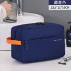 Large Capacity Lightweight Waterproof Cosmetic Organizer Storage Bag With Compartments Foldable Makeup Toiletry Pouch - Image 7