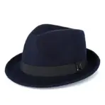 Men Winter Thick Warm Felt Fedora Hats Wool Gentleman Jazz Cap Homburg Male Classical Narrow Brim Top Hat - Image 10