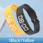 2026 Outdoor Smartwatch Sports Bracelet Vibration Alarm Clock Reminder Sleep Monitoring 24 Hours Pedometer Rechargeable Bracelet - Image 29