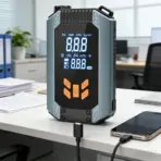 4 in 1 Portable Jump Starter 12V with Air Compressor, 1500A Peak Car Battery Booster, Tire Inflator with Digital Gauge, Emergenc - Image 2