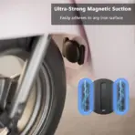 4-Pack IOS GPS Smart Tag for Apple Find My Tracker Kits with Strong Magnetic Suction Silicone Shell Anti-loss for Skateboard Car - Image 4