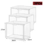 New Large Capacity Storage Box Organizer for Figures Acrylic Box Clear Blind Box Showcase Makeup Organizer for Bag - Image 10