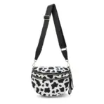 DOYOGI Black and White Checkered Spacious Bum Bag Crossbody Bags for Women Nylon Travel essentials Mommy Bag Diaper Bag  for Mom - Image 22