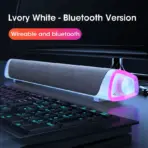 Niye Bluetooth Speaker Bar with Subwoofer Stereo Sound USB Wired for PC Laptop MacBook Desktop Audio - Image 8