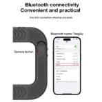 Handheld Ring LED Rechargeable Fill light Portable Mobile Phone Live Broadcast Photography Desktop Rabbit Cage Selfie Light - Image 4