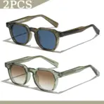 1/2/3 Pcs Wholesale New Square Retro Sunglasses Men Fashion Punk Sun Glasses Women Travel Eyewear Lunette De Soleil Femme UV400 - Image 2