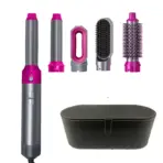 5 in 1 Hair Dryer Brush Hot Comb Set Professional Curling Iron Hair Straightener Styling Tool For Professional Hair Dryer - Image 7