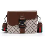 Fashionable Jacquard Pattern Men's Crossbody Bag High-End Casual Shoulder Bag for Commuting Business Waterproof Daily Sling Bag - Image 7