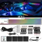Car Interior Symphony LED Ambient Light Acrylic Kit APP Control Multiple Modes RGB Neon Automobile Atmosphere Decorative Lamp - Image 12
