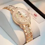 OLEVS Original Diamond Watch for Women Fashion Elegant Stainless Steel Waterproof Quartz Wristwatch Luxury Ladies Dress Watches - Image 7