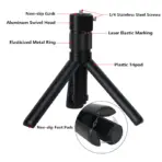 For Insta360 X6 X5 X4 X3 Invisible Selfie Stick Extended Selfie Stick for GoPro 13 12 DJI Action 6 5 4 Camera Aluminum Stand - Image 5