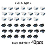 Mini Type-C  to USB Adapter 3.0 USB-C  Male OTG A Female Data Connector For MacBook ProiPadMini 6/ProMacBookAirType CDevice - Image 14