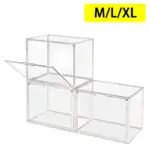 New Large Capacity Storage Box Organizer for Figures Acrylic Box Clear Blind Box Showcase Makeup Organizer for Bag