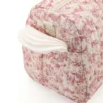 Large Capacity Mommy Bag Travel Tote Bag for Women Baby Diaper Bag Floral Print Multifunctional Crossbody Bag - Image 4