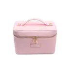 Customized Name PU Leather Cosmetic Bag with Zoned Storage and Large Capacity Toiletry Bag for Autumn and Winter New Products - Image 18