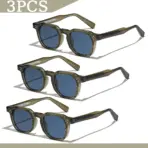 1/2/3 Pcs Wholesale New Square Retro Sunglasses Men Fashion Punk Sun Glasses Women Travel Eyewear Lunette De Soleil Femme UV400 - Image 13