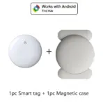 1-4Pcs Anti-Lost Tag Google Find My GPS Tracker Android Finder Compatible with Google Find Hub (Android Only) Key Wallet Finder - Image 16